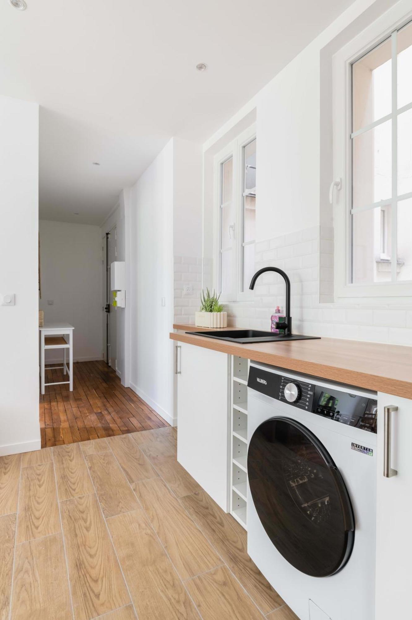 2 Pieces Fonctionnel Metro Jaures - 19 - 4p - Flat-guest Apartamento *